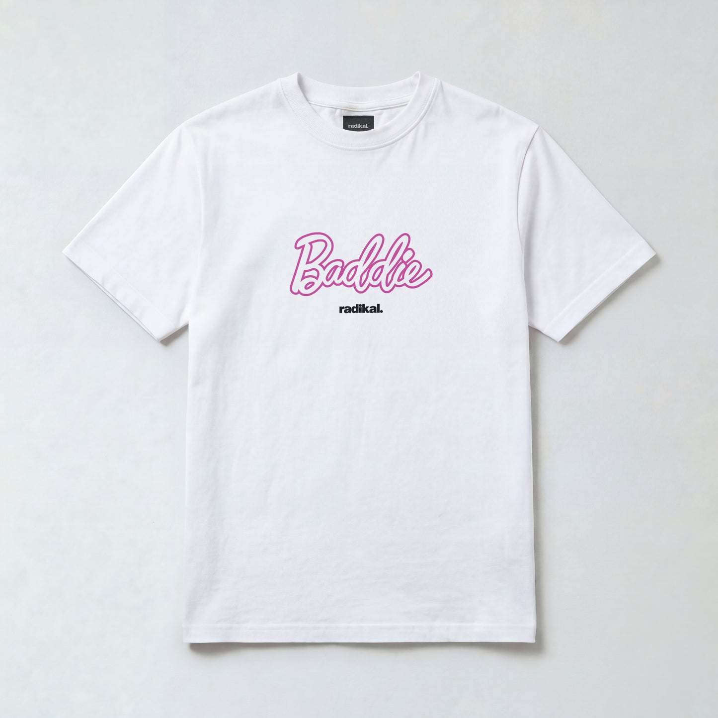 Tricou oversized "BADDIE"