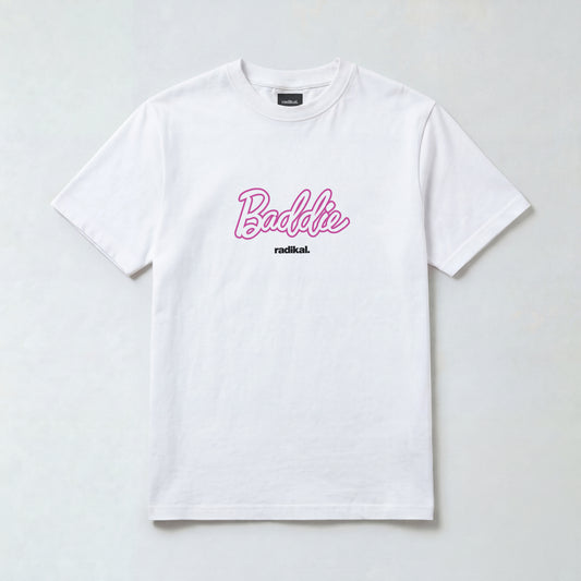 Tricou oversized "BADDIE"