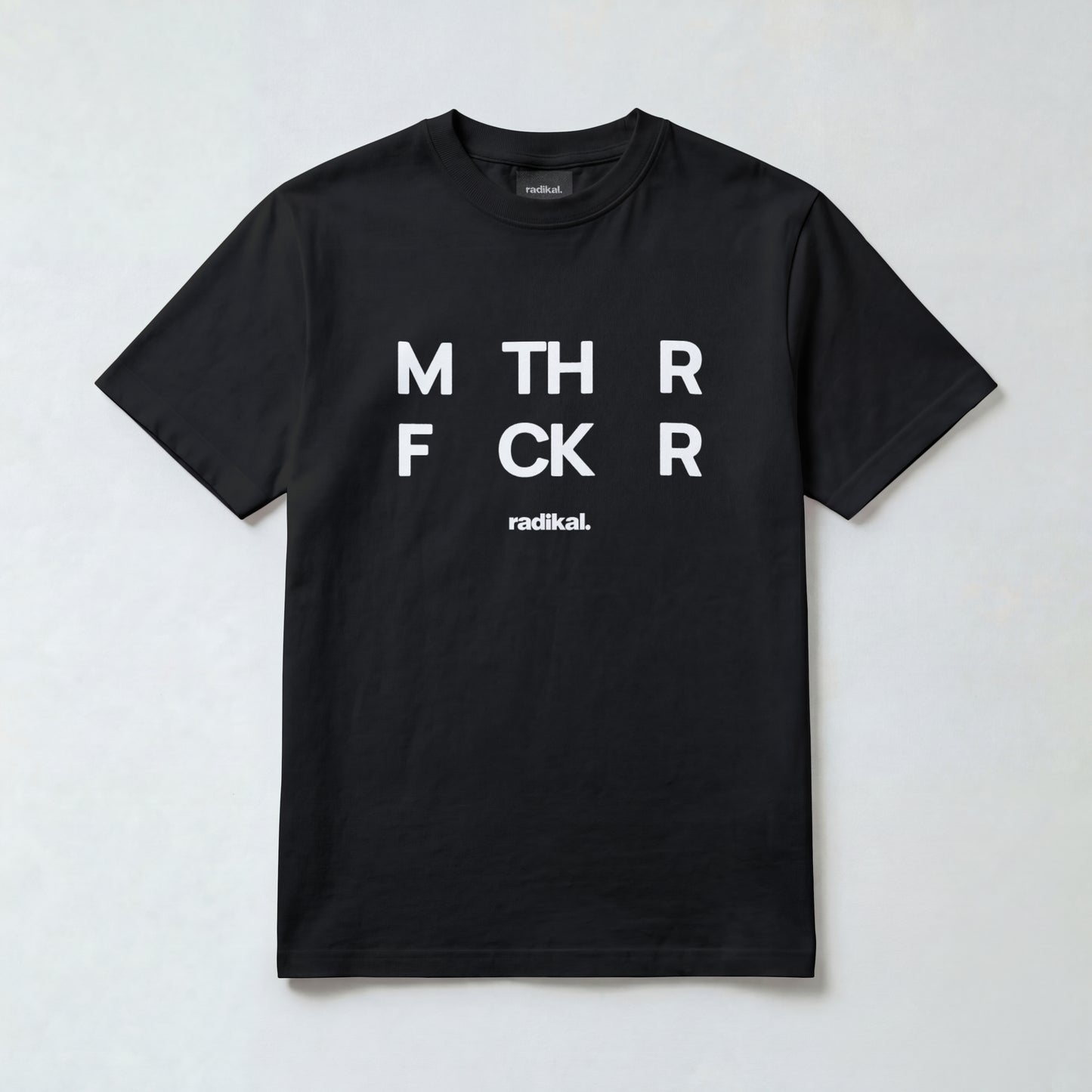 Tricou oversized "M TH R  F CK R"