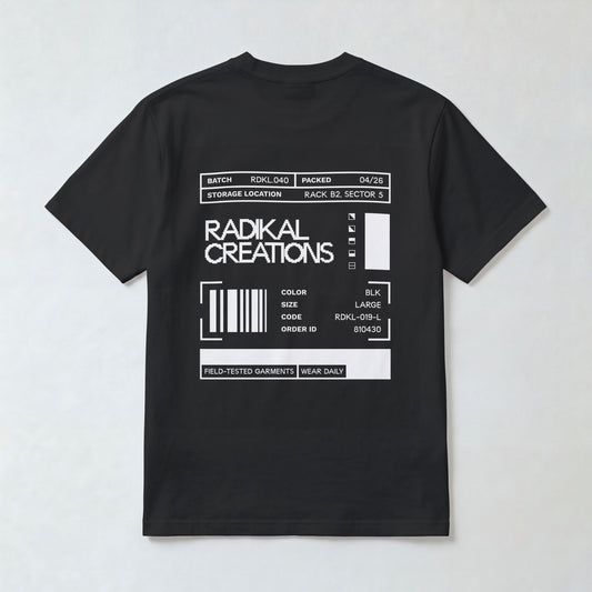 Tricou oversized "RADIKAL CREATIONS"