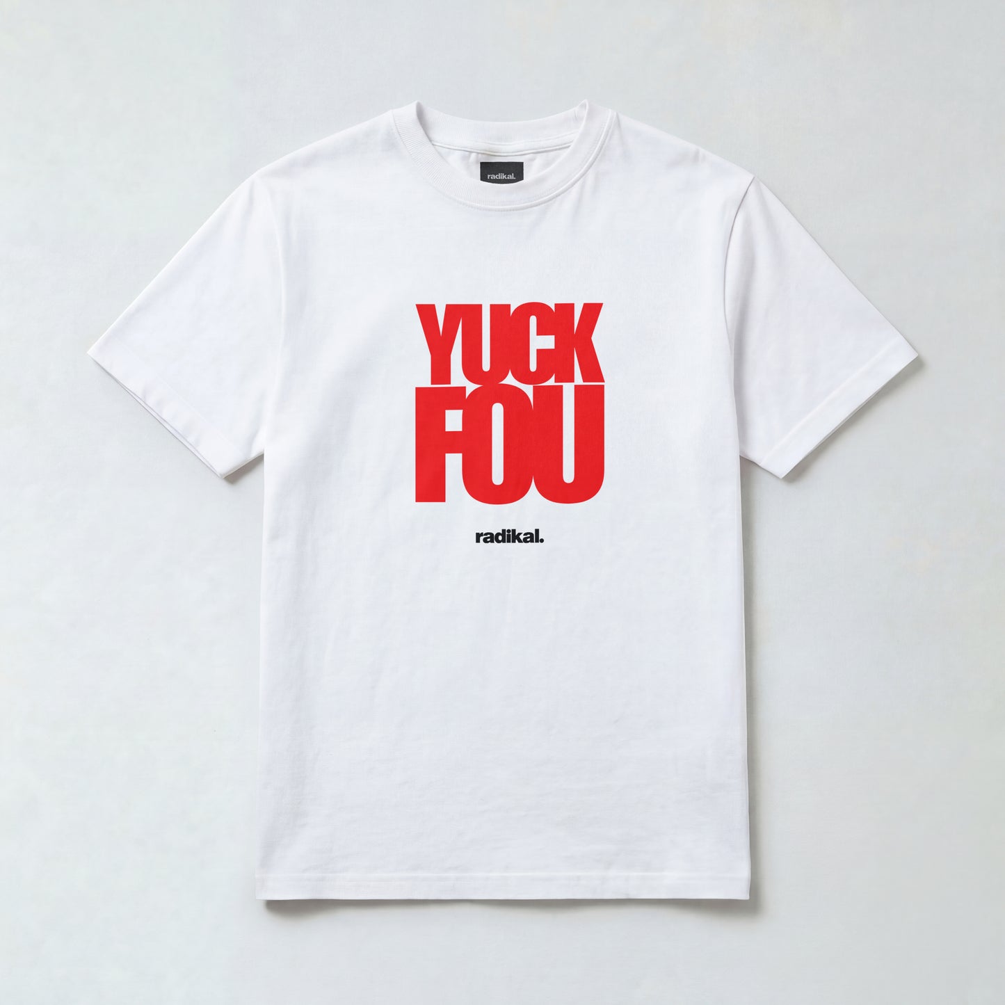 Tricou oversized "YUCK FOU"